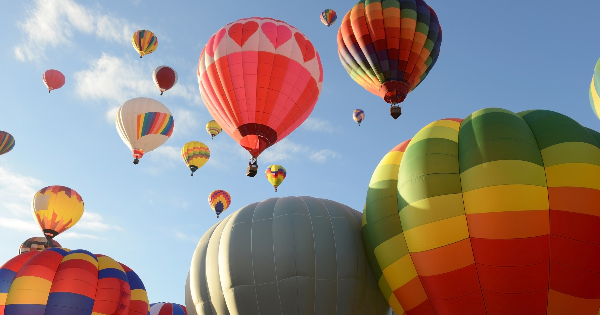 NM PVG logo - colorful hot air baloons